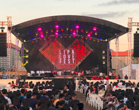 Philippines Outdoor Music Festival Lipa Love Fest selects dBTechnologies PA system