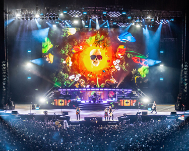 Guns N' Roses Tour Rocks GBK Stadium with Clair Brothers i218