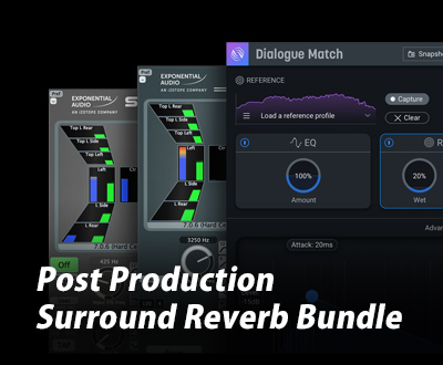 Post Production Surround Reverb Bundle
