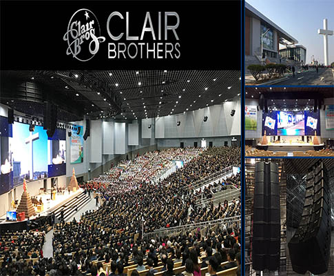 CLAIR BROTHERS C15系统为韩国YEON MOO DAE教堂的新庇护所带来能量与清晰度相融合的极致体验