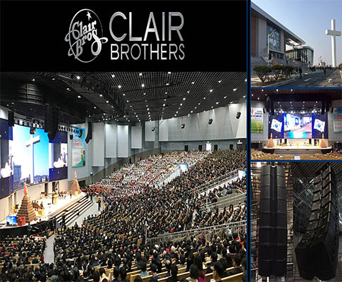 CLAIR BROTHERS C15 SYSTEM BRINGS POWER AND CLARITY  TO NEW SANCTUARY IN SOUTH KOREA’S YEON MOO DAE CHURCH