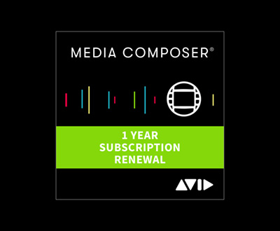 Media Composer 1Y Subscription RENEW