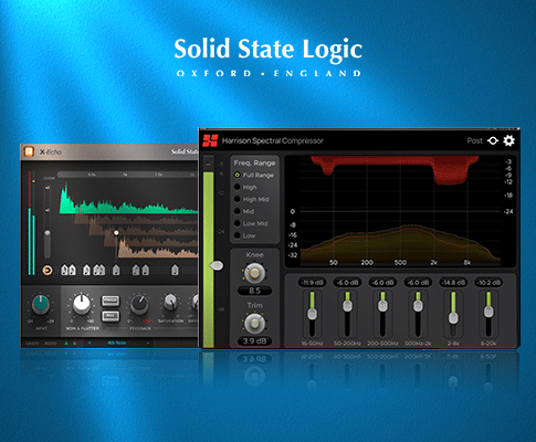 SSL Harrison MPC Spectral Compressor and X-Echo 插件套装介绍