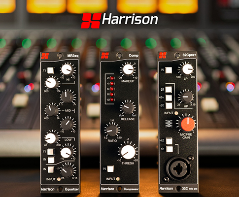 Harrison Audio 推出三款全新 500 系列模块