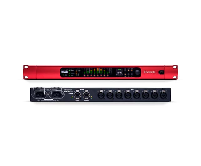 RedNet MP8R - 网络音频 - 传新科技有限公司