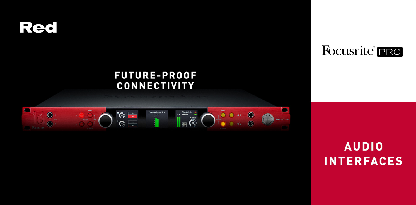Focusrite Red Comp 传新科技正式授权Focusrite Pro网络经销商 - 新闻 - 传新科技有限公司