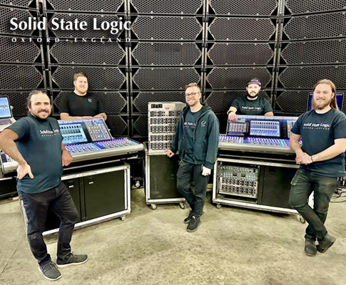 Clair Global再度增加Solid State Logic L650调音台库存