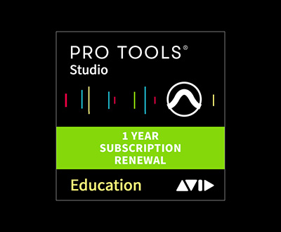 Pro Tools Studio EDU 1Y Subscription RENEW