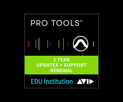 Pro Tools 1Y Updates Support Plan EDU INST RENEW