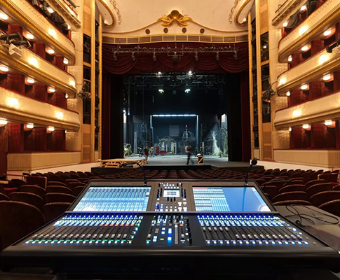  SSL 和 Dante 助力维也纳城堡剧院的演出达到新高度