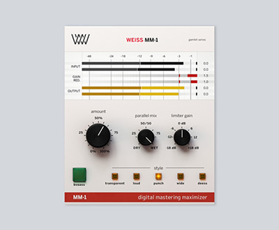 Weiss MM-1 Mastering Maximizer