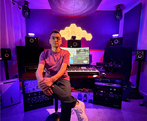 Rudy Bethancourt upgrades his audio game to Dolby Atmos with KRK