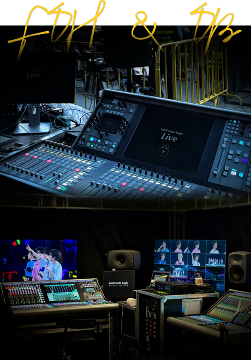 时代少年团「加冠礼」演唱会｜SSL x DirectOut｜以逻辑构建声音框架，以天赋啮合系统运作插图2