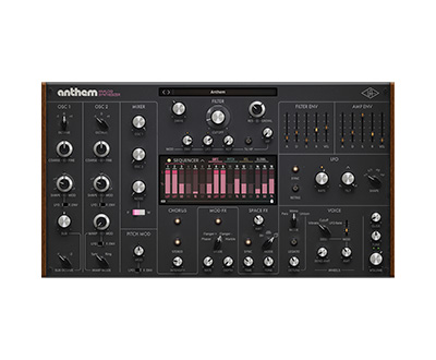 UAD Anthem Analog Synthesizer