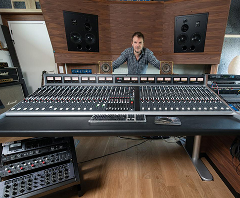 法国传奇录音室Condorcet 以 Harrison 32Classic 模拟调音台为核心重启