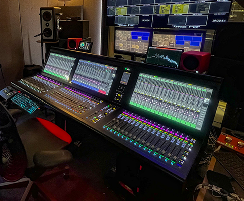Spiritland Productions 为全网络化影视制作综合基地购入 SSL System T S400 调音台