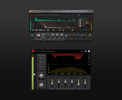 Harrison MPC Spectual Comp and SSL X-Echo