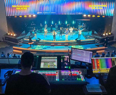 SSL Live 调音台赋能巴西 Comunhão Cristã Abbe 教堂，实现主扩声与监听系统的音质革新