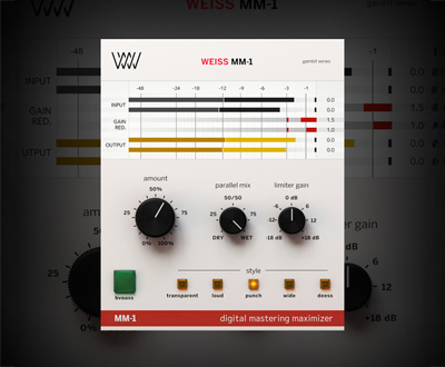 Weiss MM-1 Mastering Maximizer