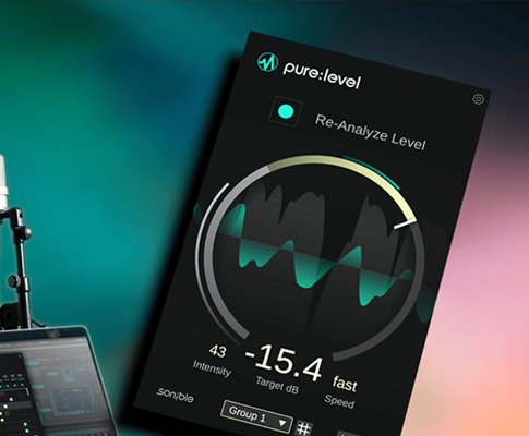Sonible pure:level 现已发布！自动电平控制，让音轨更稳更自然