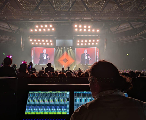 强强联手！SSL System T S400 为 Roland Kaiser 巡演打造卓越声场