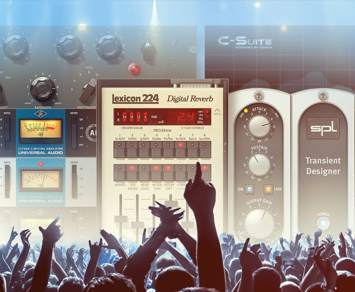搭配 Apollo x16D 使用的 5 款经典 UAD 现场声音插件