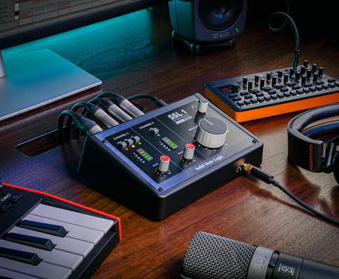 Solid State Logic 推出 SSL 1 音频接口：强劲、便携、纯正 SSL 音质