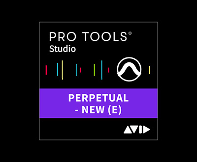 Pro Tools Studio Perpetual - NEW (E)
